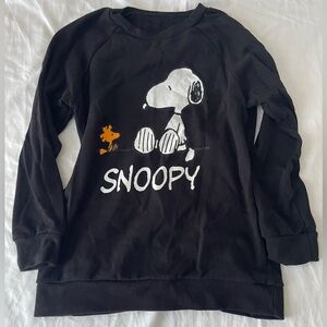 Snoopy Black Shirt